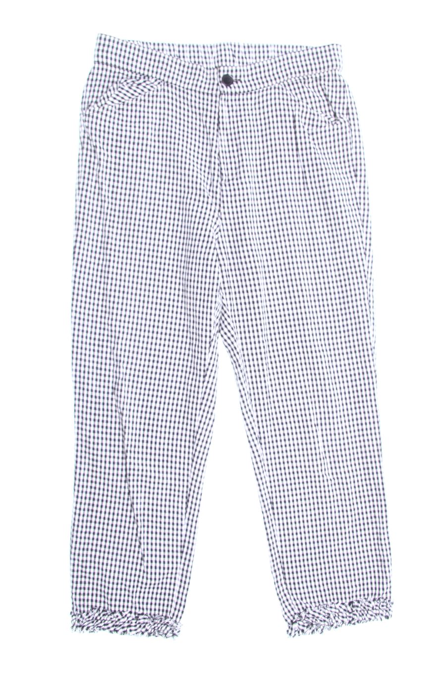 Pantalones de Trf (ZARA) de la talla S, de color cuadros