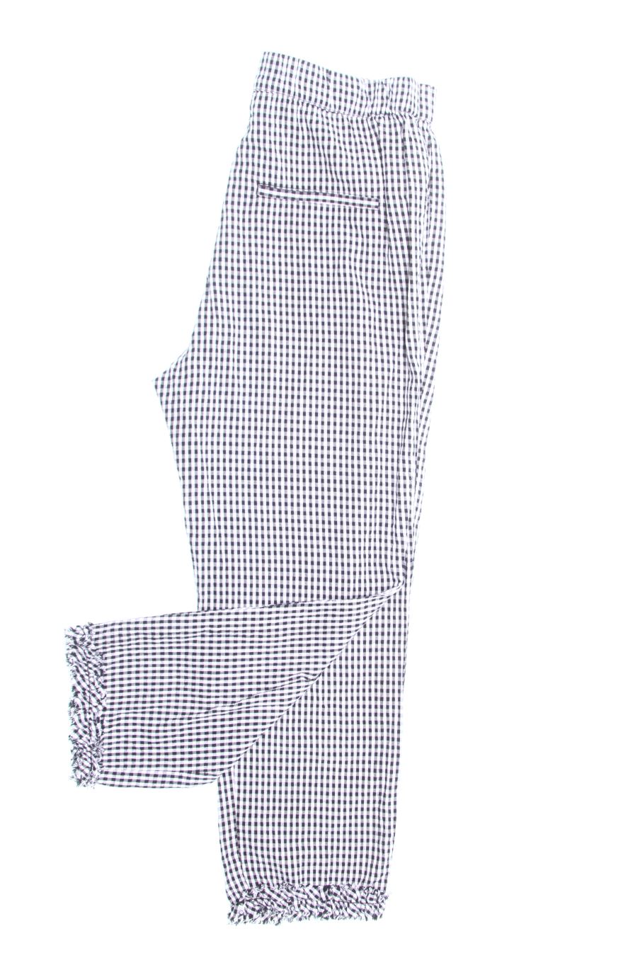 Pantalones de Trf (ZARA) de la talla S, de color cuadros