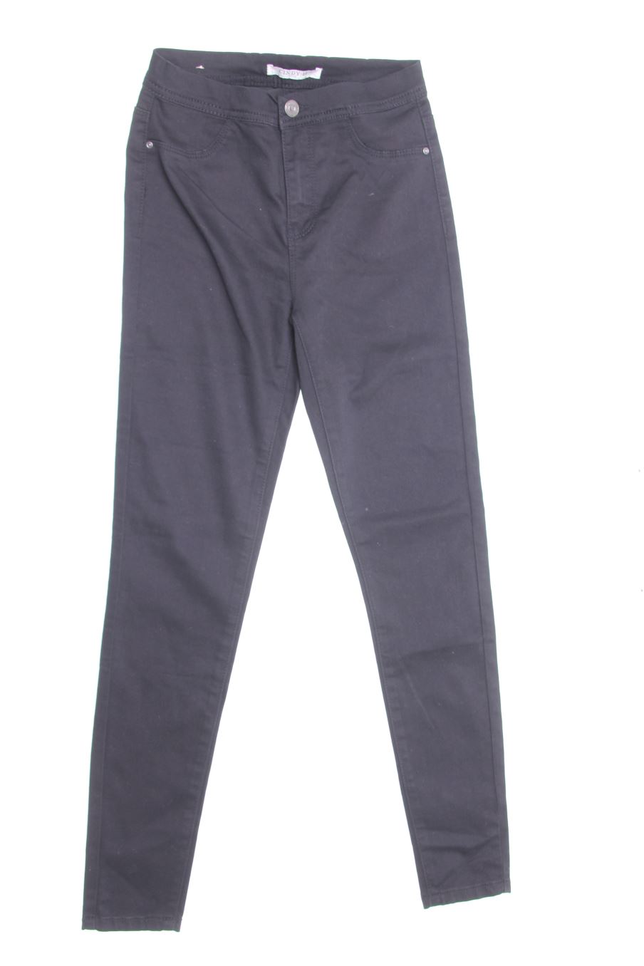 Vaqueros de Cindy.H de la talla 36, de color negro de ropa vaquera