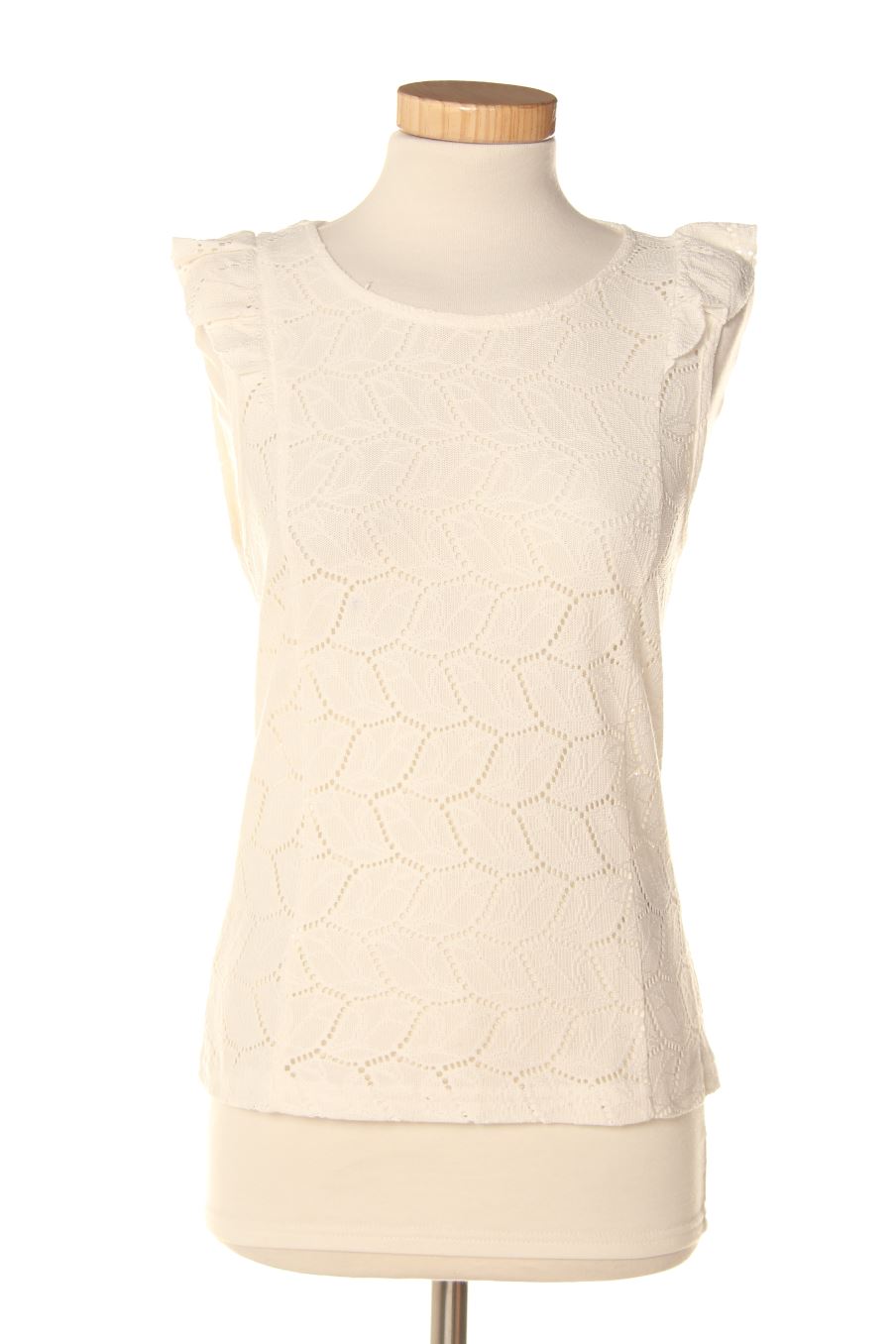 Top Jacqueline De Yong de la taille S, de couleur blanc