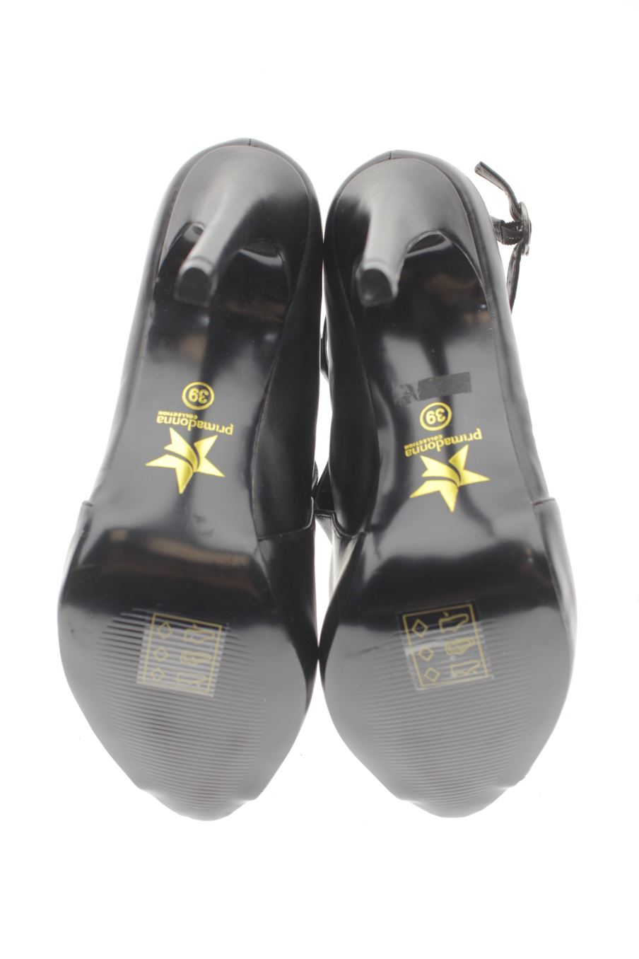 Zapatos de tacon de Primadonna de la talla 39, de color negro de