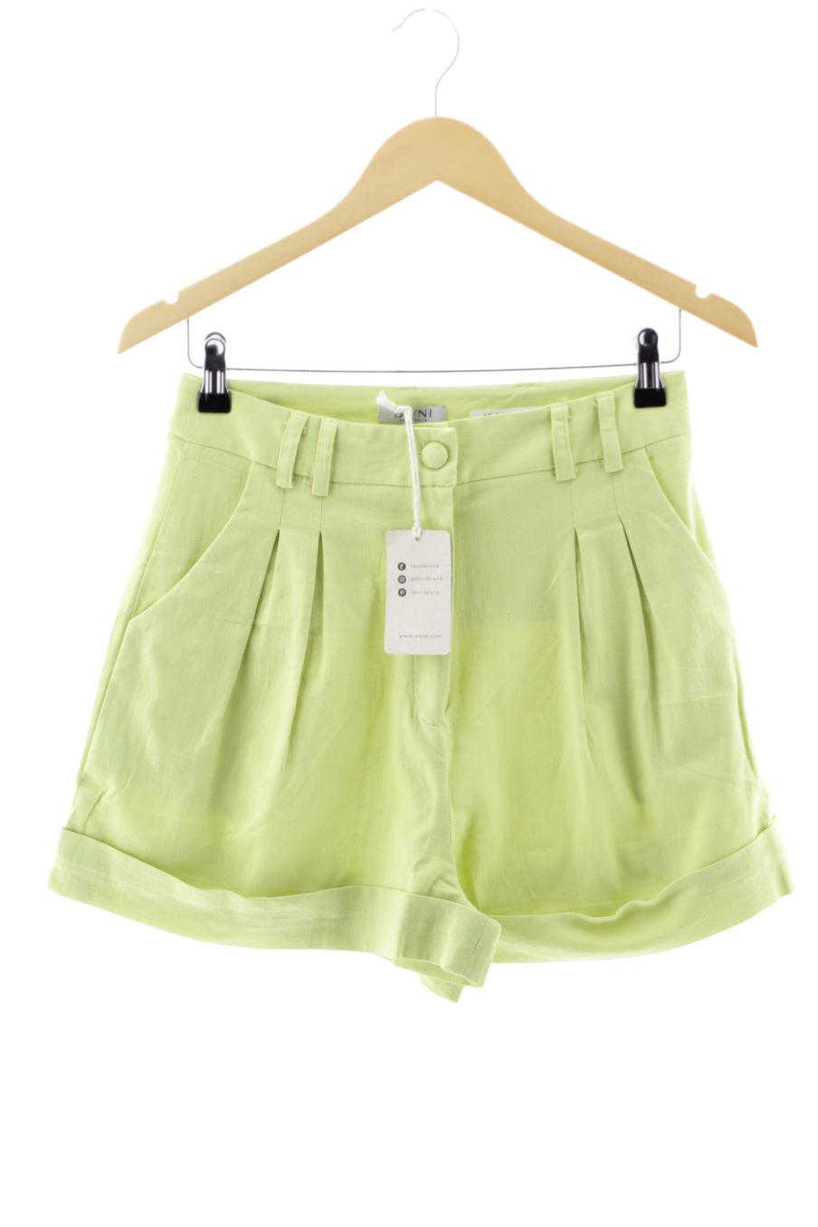 Pantalones cortos de DIVNI Sao Paulo de la talla M, de color verde