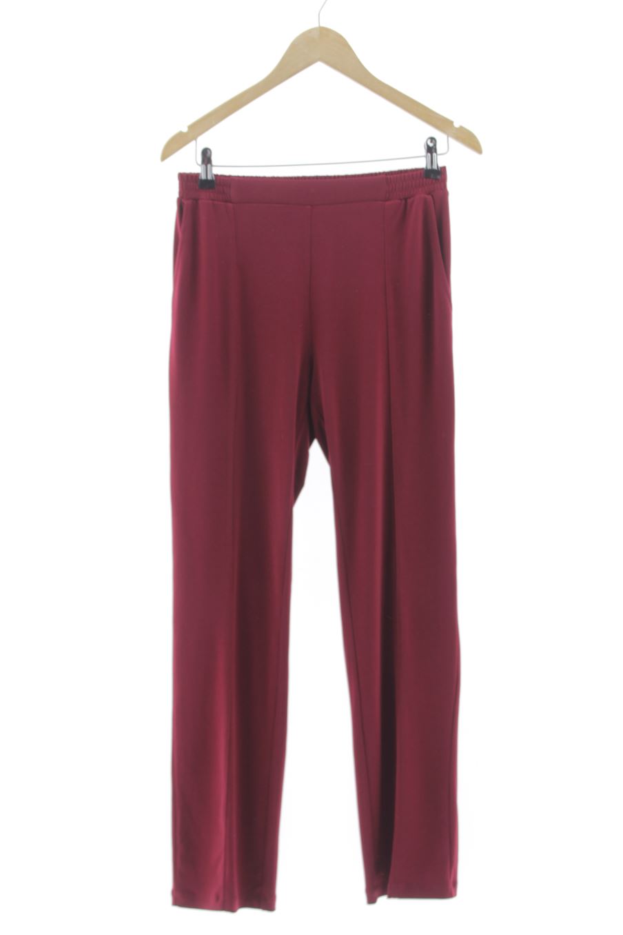 Pantalón de NINA LEONARD de la talla S, de color burdeos