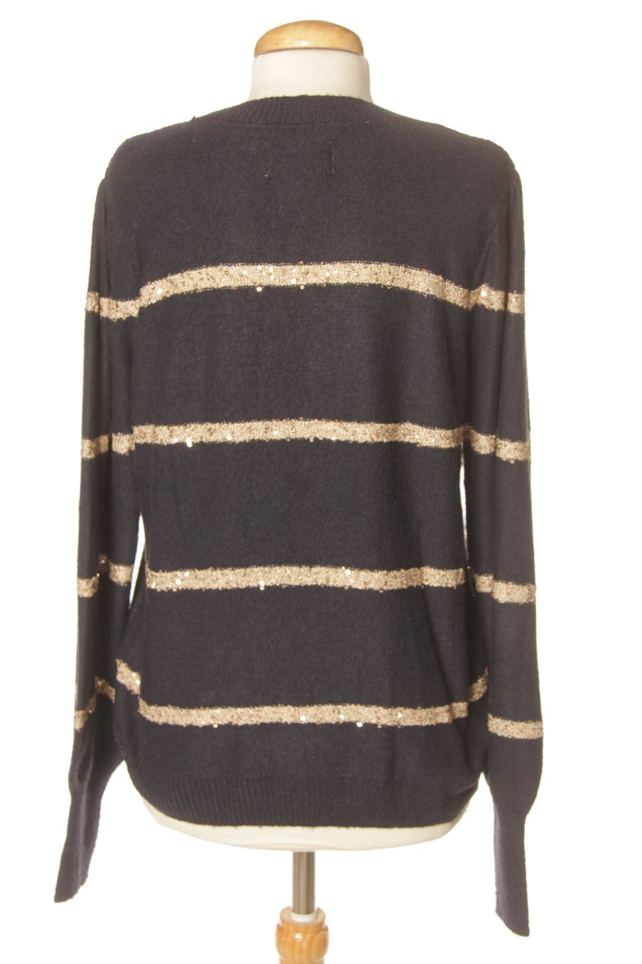 Pull Springfield de la taille L, de couleur bleu marine
