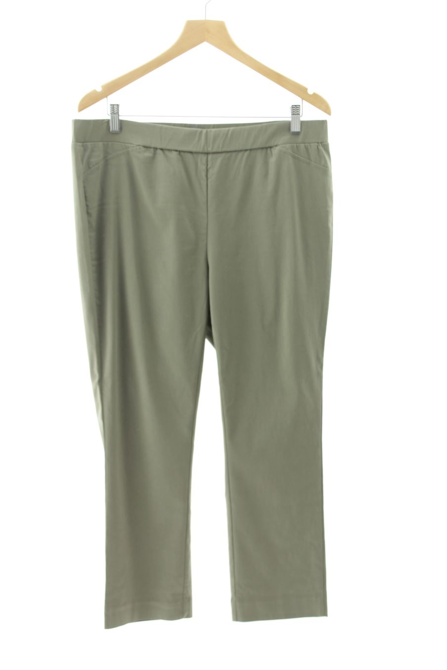 Pantaloni de Woman (El Corte Inglés) de la talla 46, de color verde