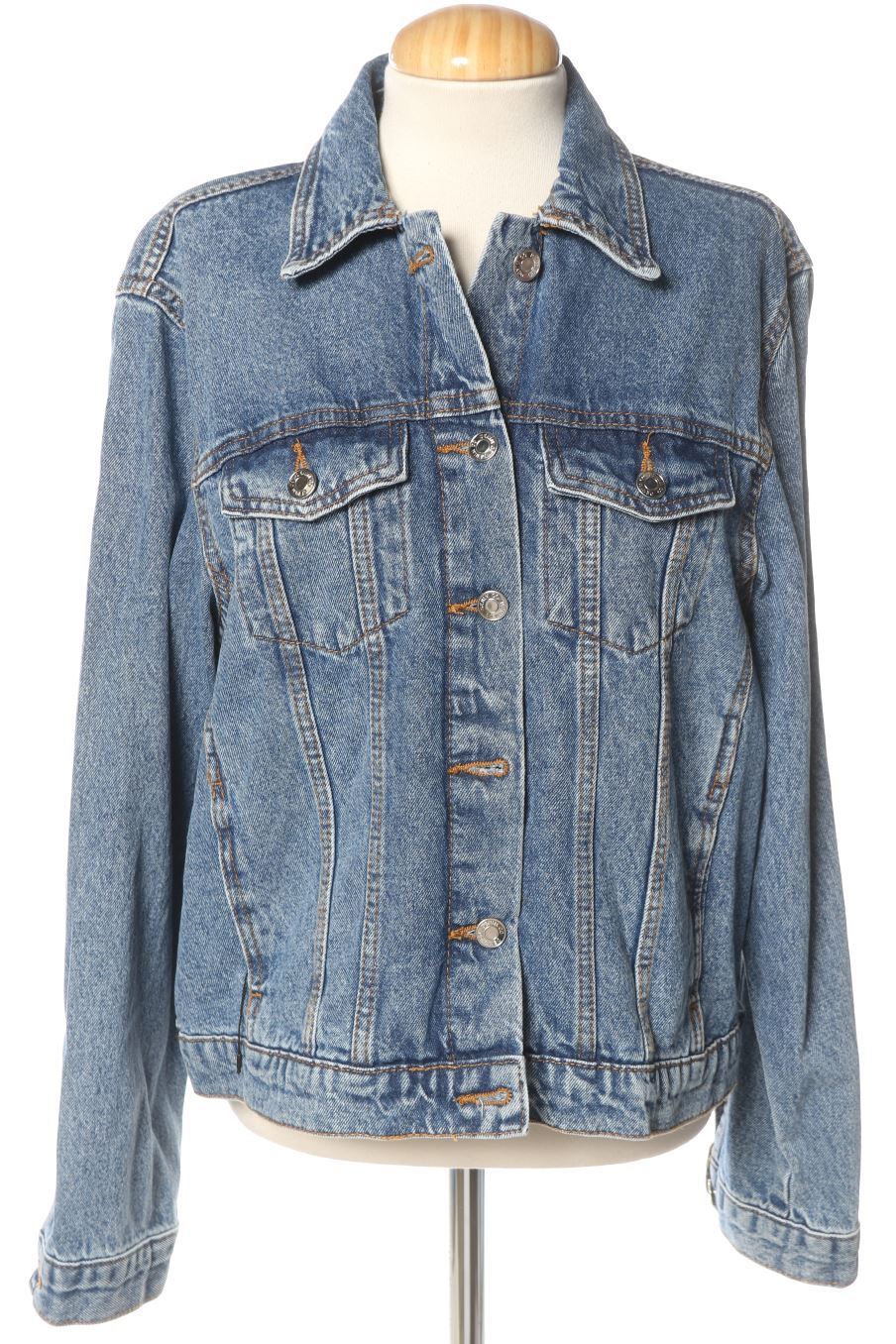 Blouson PERCENTIL de la taille 42, de couleur bleu de denim