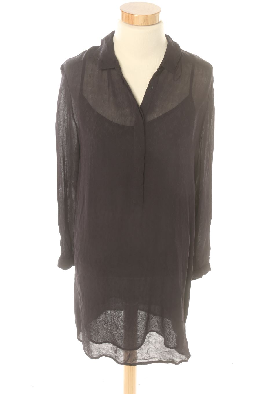 Robe casual Mango de la taille S, de couleur bleu marine