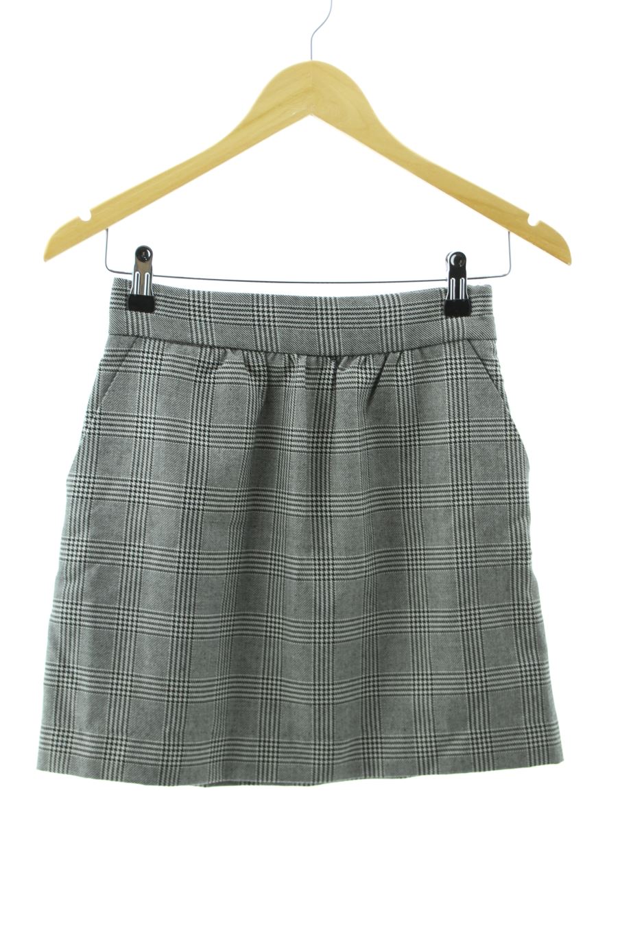 Gonne de Mango de la talla 34, de color quadri