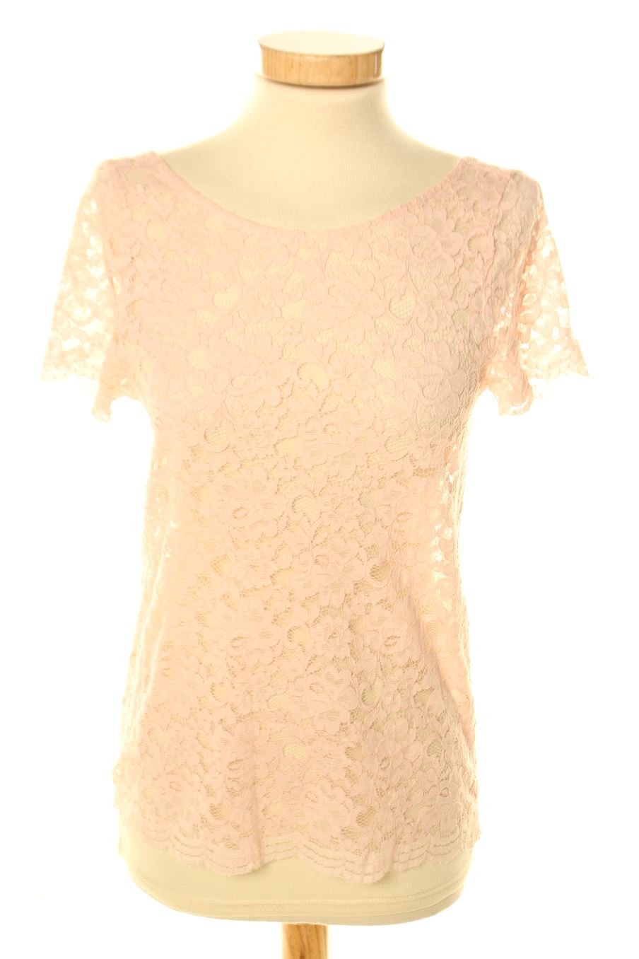 Blusa de manga corta de PERCENTIL de la talla S, de color rosa