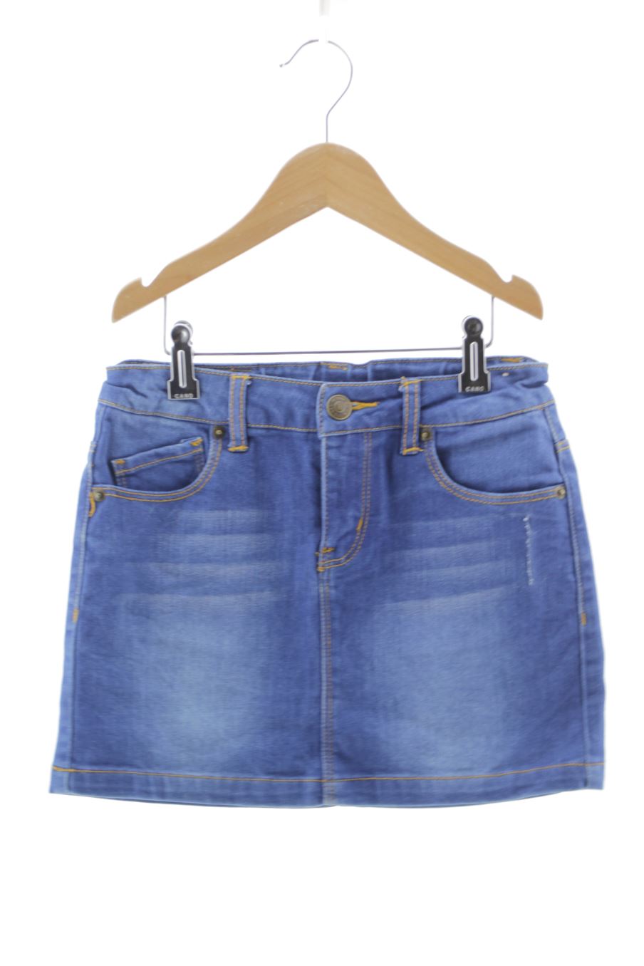Jupe ZY de la taille 9 ans de denim de seconde main