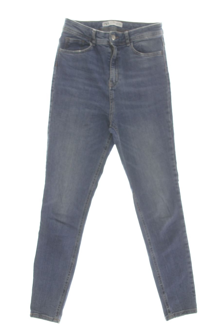 Vaquero de Zara de la talla 36, de color azul de ropa vaquera