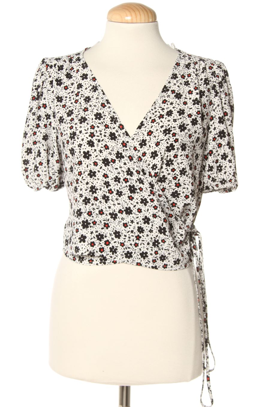 Blusa a maniche corte de Zara de la talla XS, de color fiori
