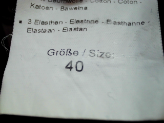 Jeans Bonita de la taille 40, de couleur gris de denim