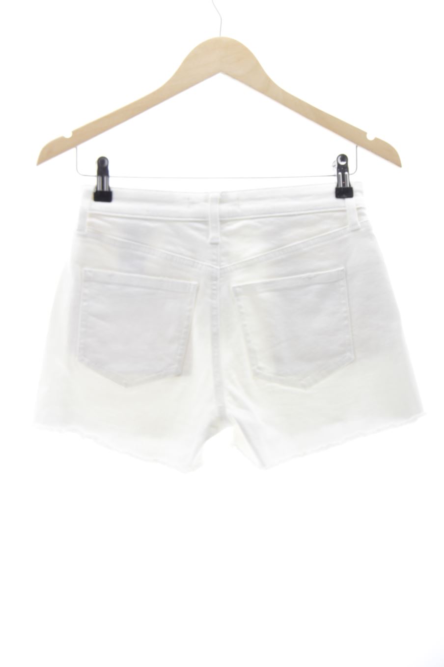 Pantalón corto de Uniqlo de la talla 34, de color blanco de ropa vaquera