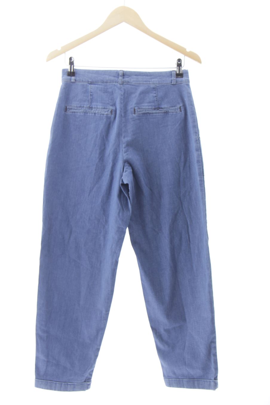 Jeans Zara de la taille 34, de couleur bleu de denim