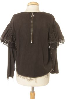 Blusa de manga larga S Zara