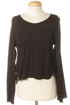 Blusa de manga larga L Mango