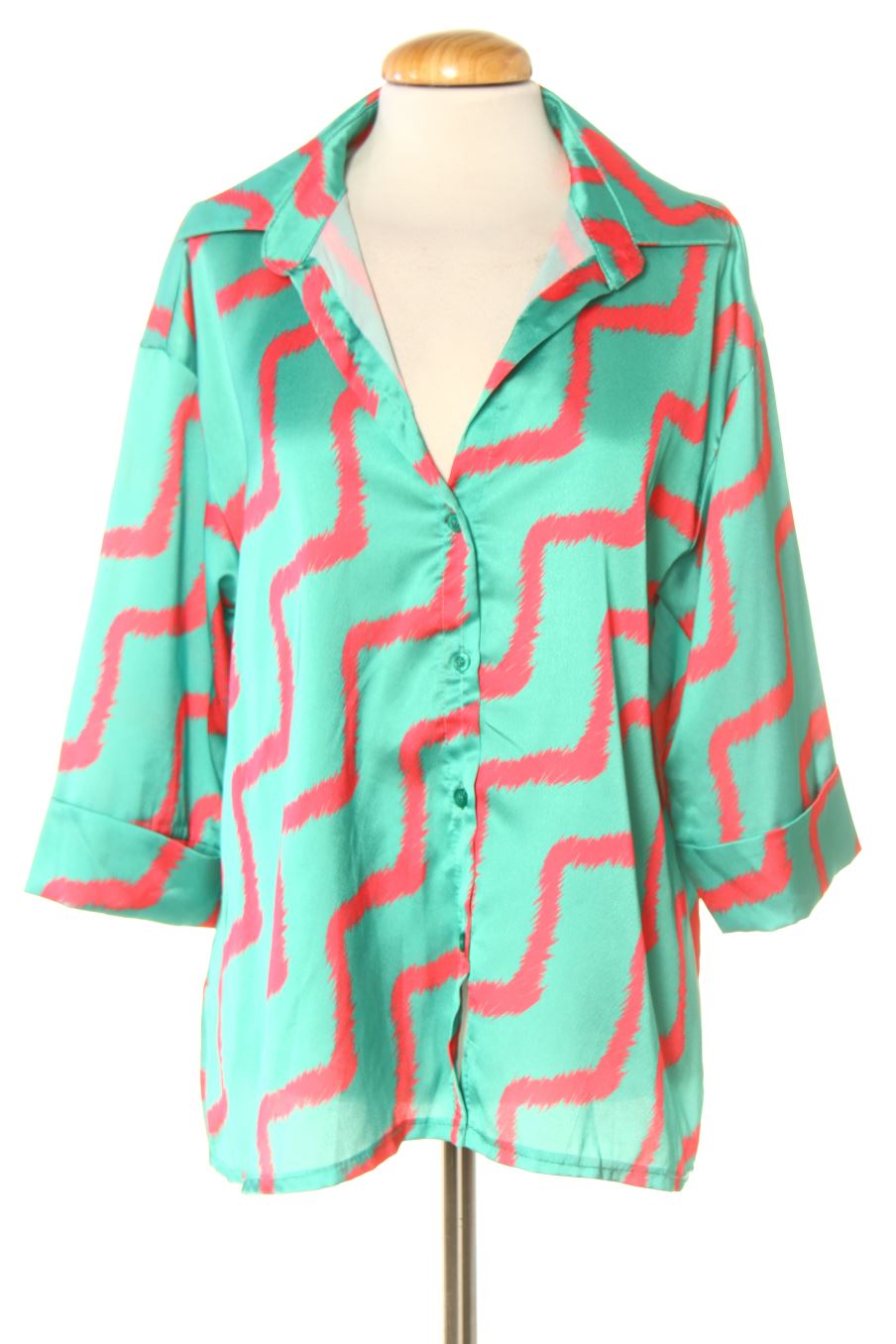 Chemise Lovika de la taille L, de couleur vert