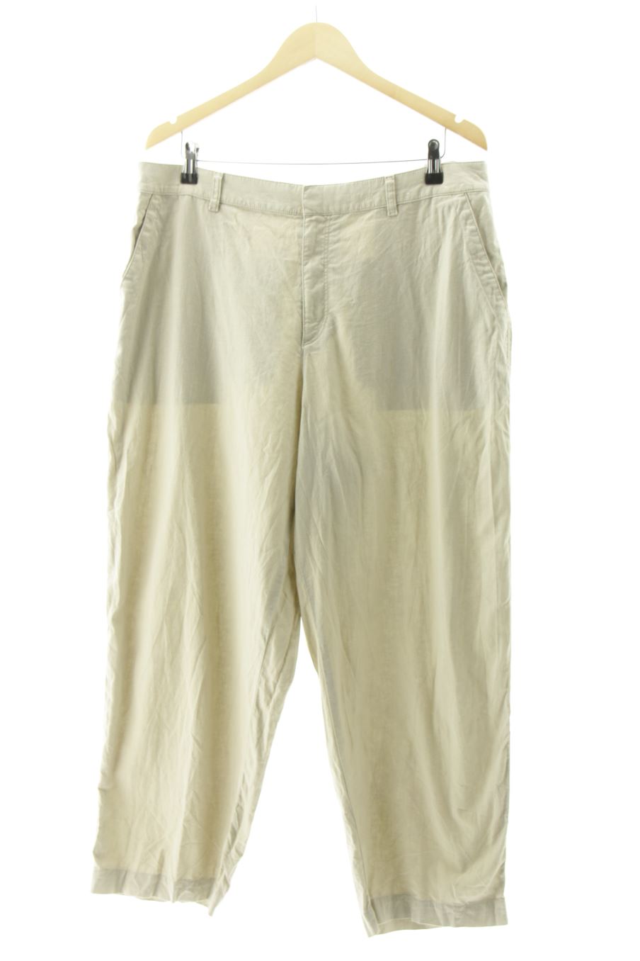 Pantaloni casual de Uniqlo de la talla XXL, de color beige