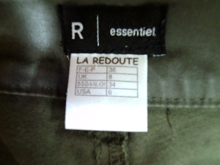 Vaqueros de La redoute de la talla 36, de color verde de ropa vaquera