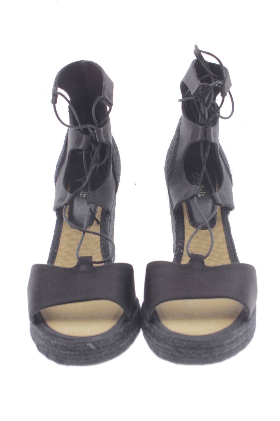Plataformas de Ann Tuil de la talla 39, de color negro de