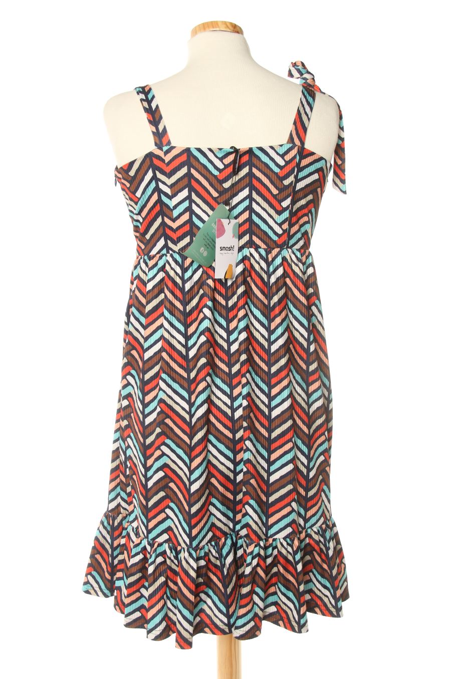 Robe casual Smash de la taille L, de couleur imprimés