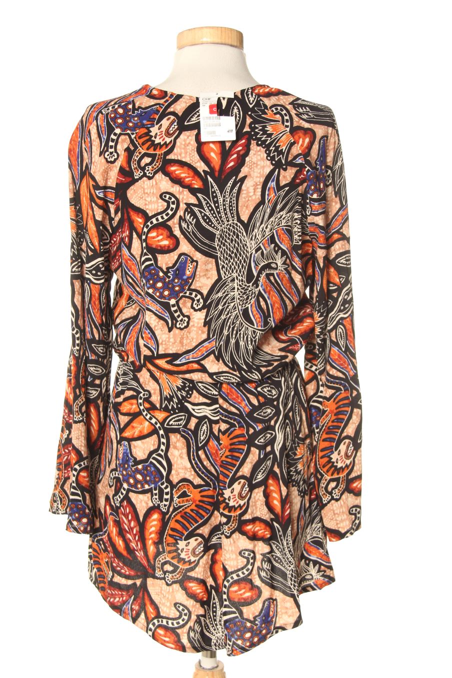 Robe casual H&M de la taille 38, de couleur imprimés