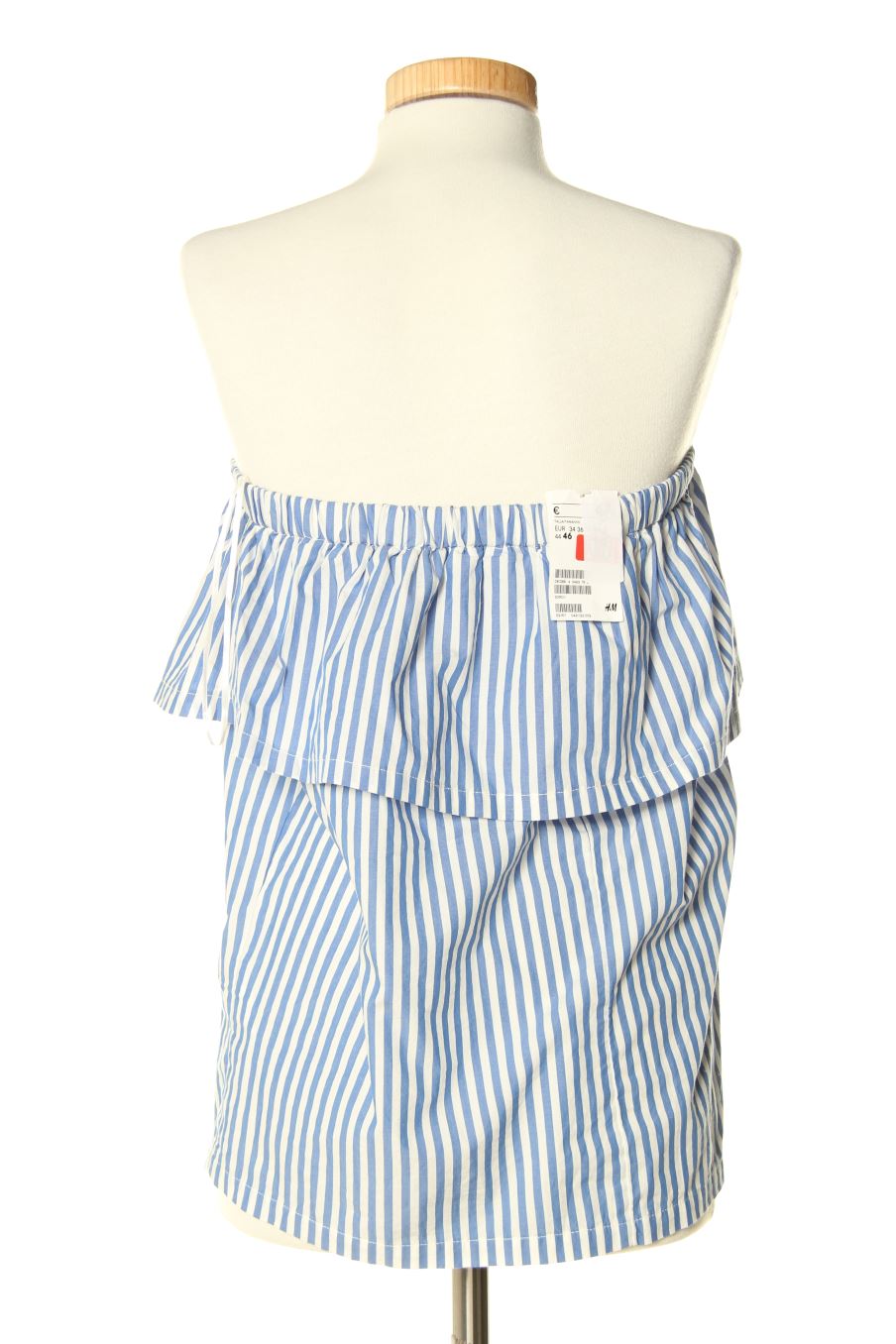 Top H&M de la taille 46, de couleur rayures