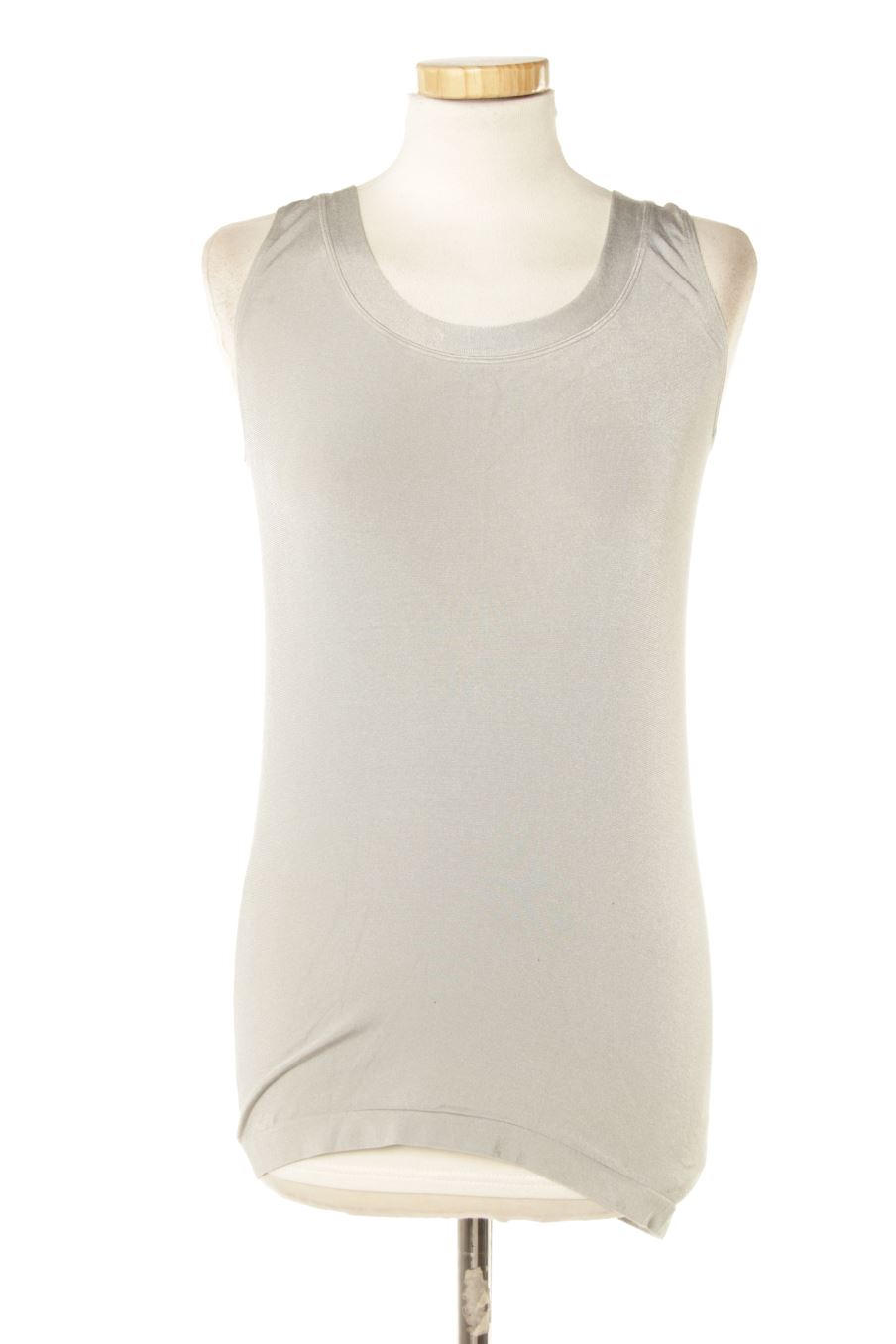 Camiseta sin mangas de Wolford de la talla M, de color gris
