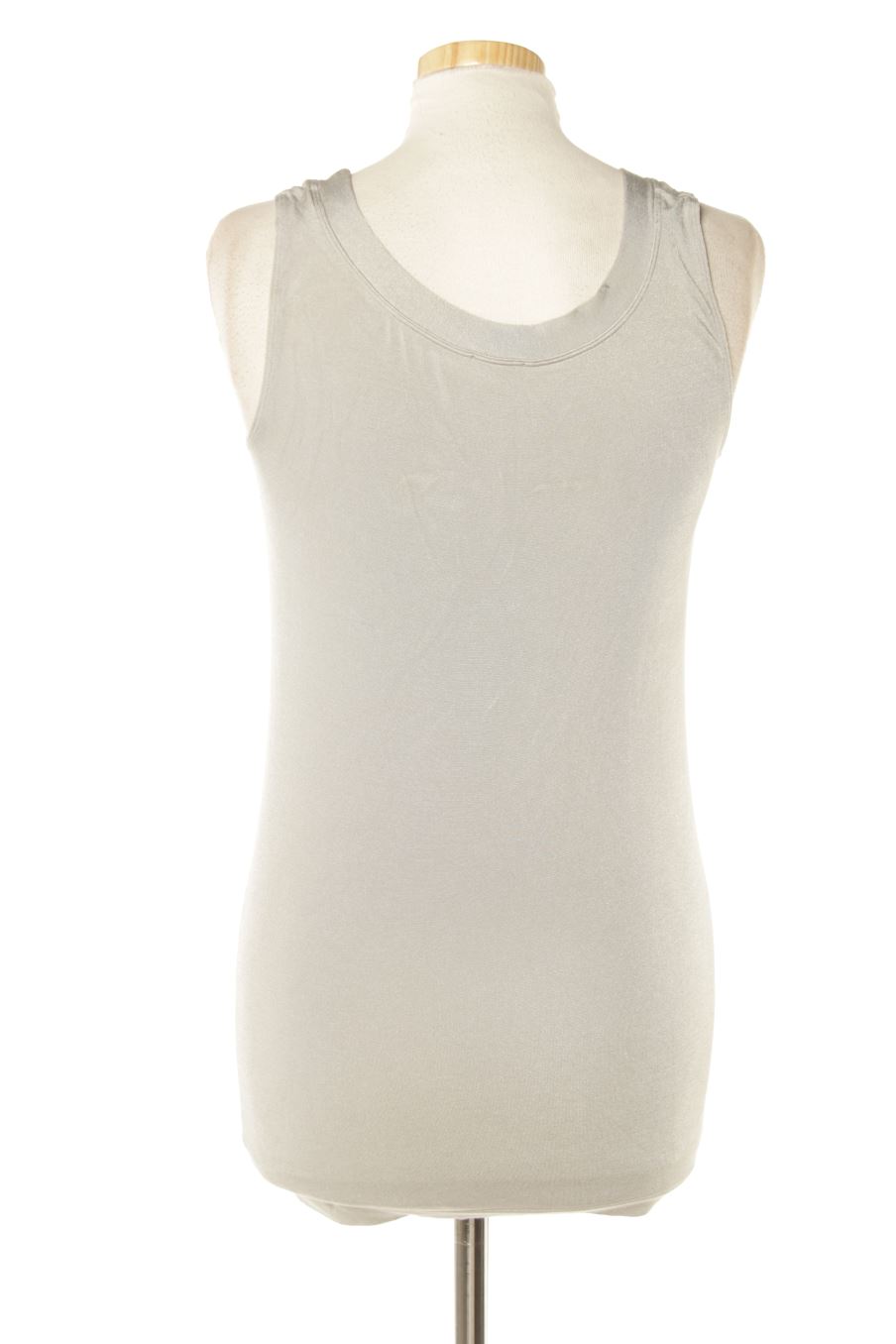 Camiseta sin mangas de Wolford de la talla M, de color gris