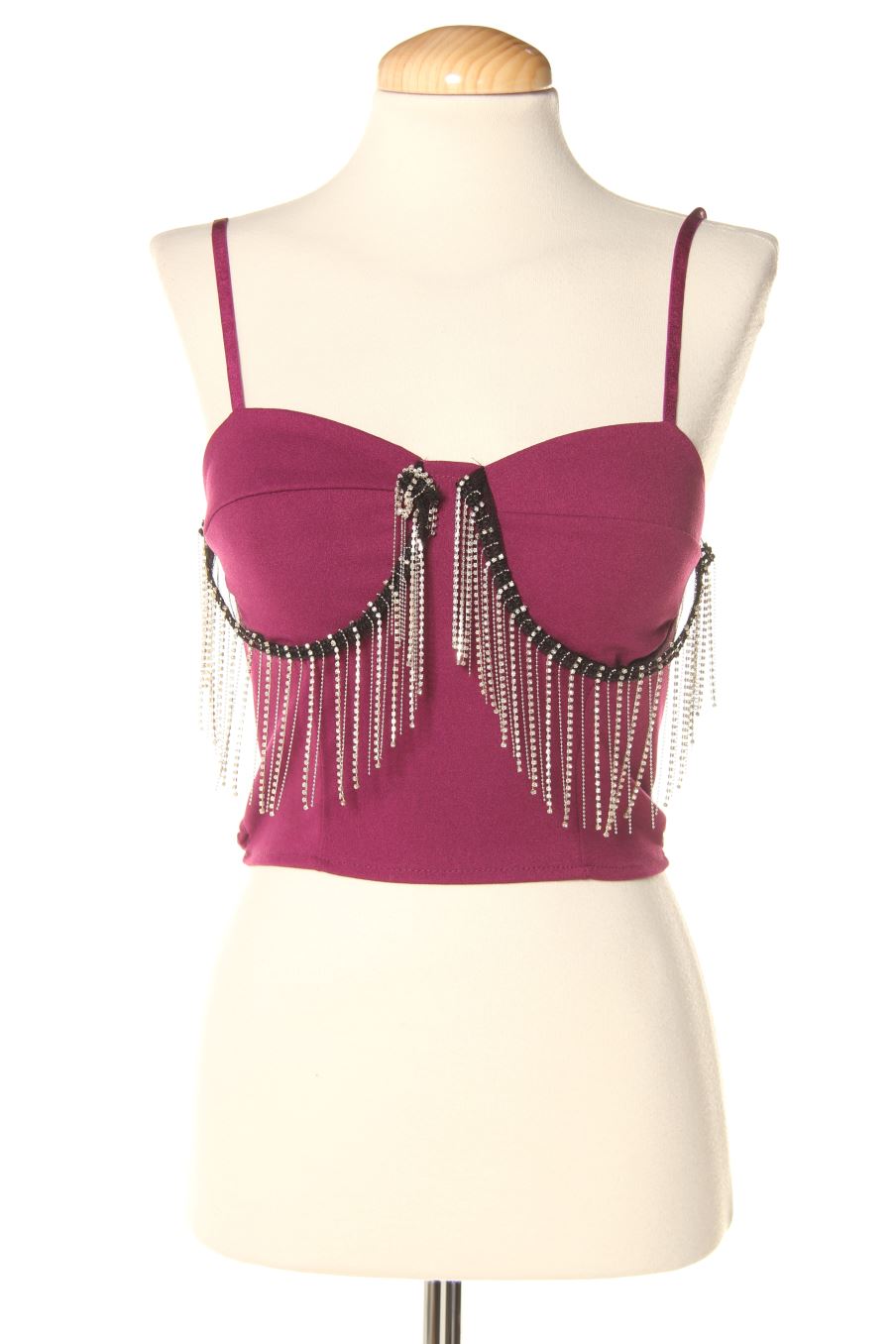 Top New collection de la taille XS, de couleur pourpre