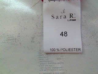 Traje de chaqueta de SARA R. de la talla 48, de color rosa