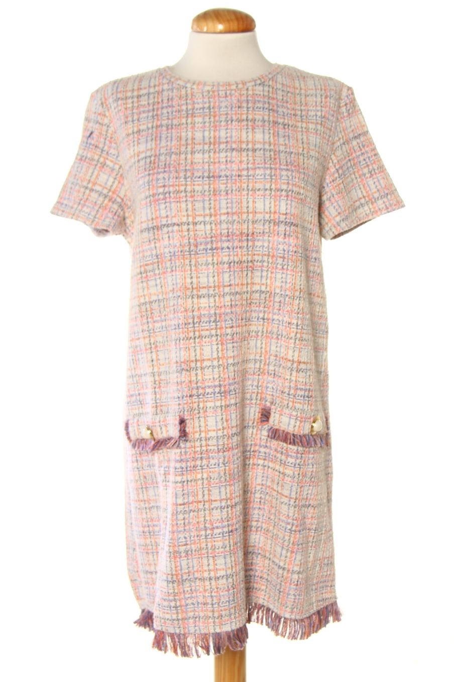 Robe casual Zara de la taille S, de couleur imprimés