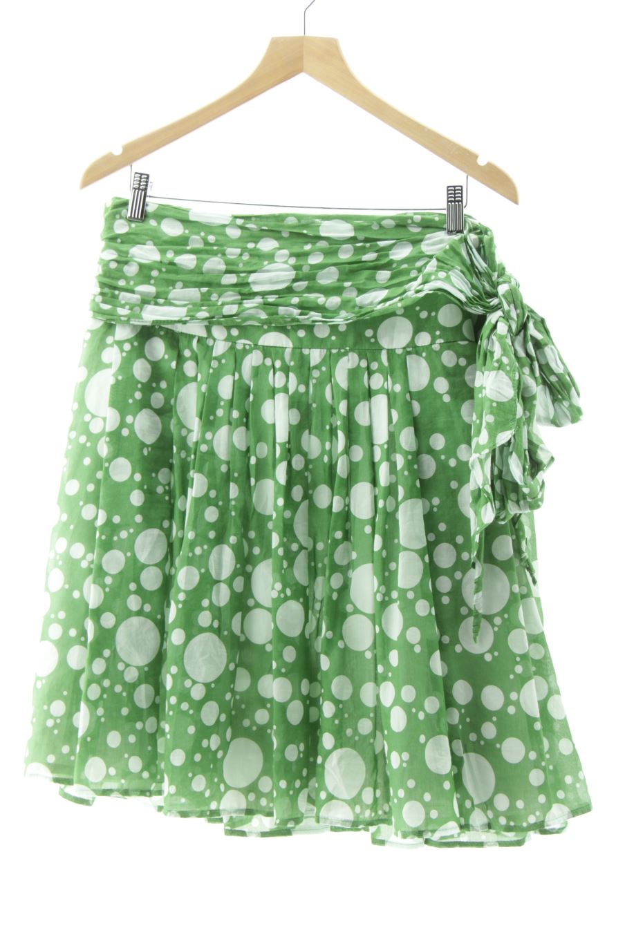 Jupe Zara de la taille L, de couleur vert