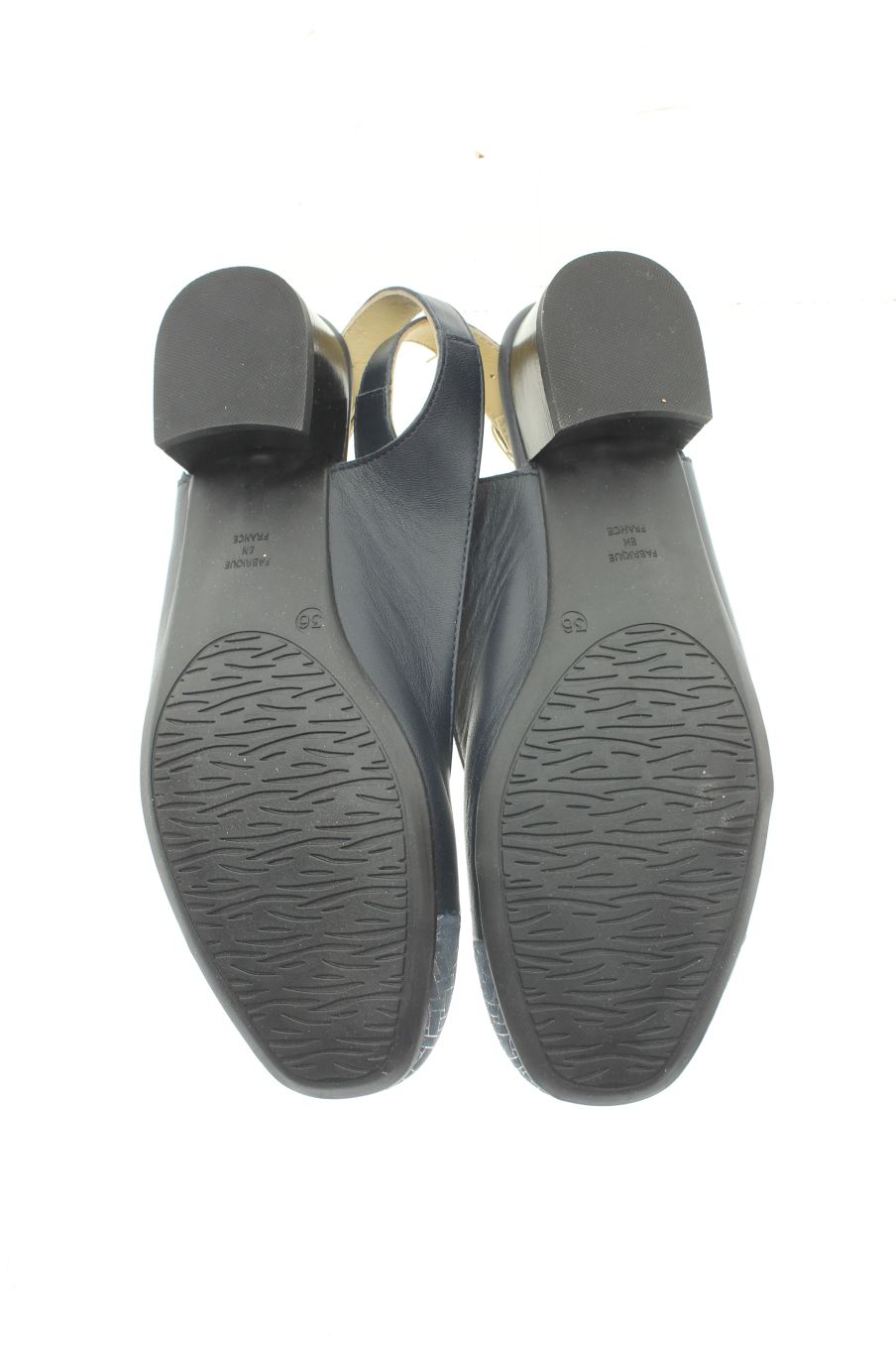 Zapatos de tacon de BOISSY de la talla 36, de color azul marino de