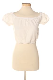 Blusa a maniche corte XS Bershka, foto 1 di 2