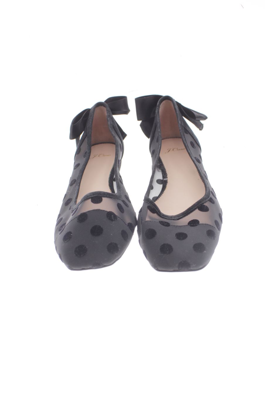 Zapatos planos de J.Crew de la talla 42, de color negro de