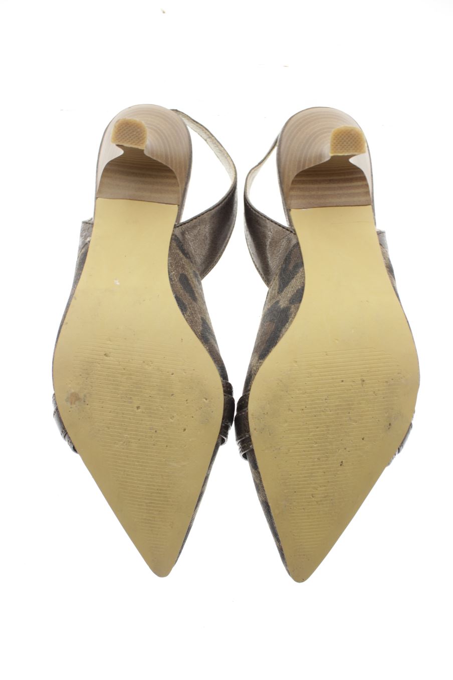Sandalias tacon de SCANDALE  de la talla 37, de color animal print de