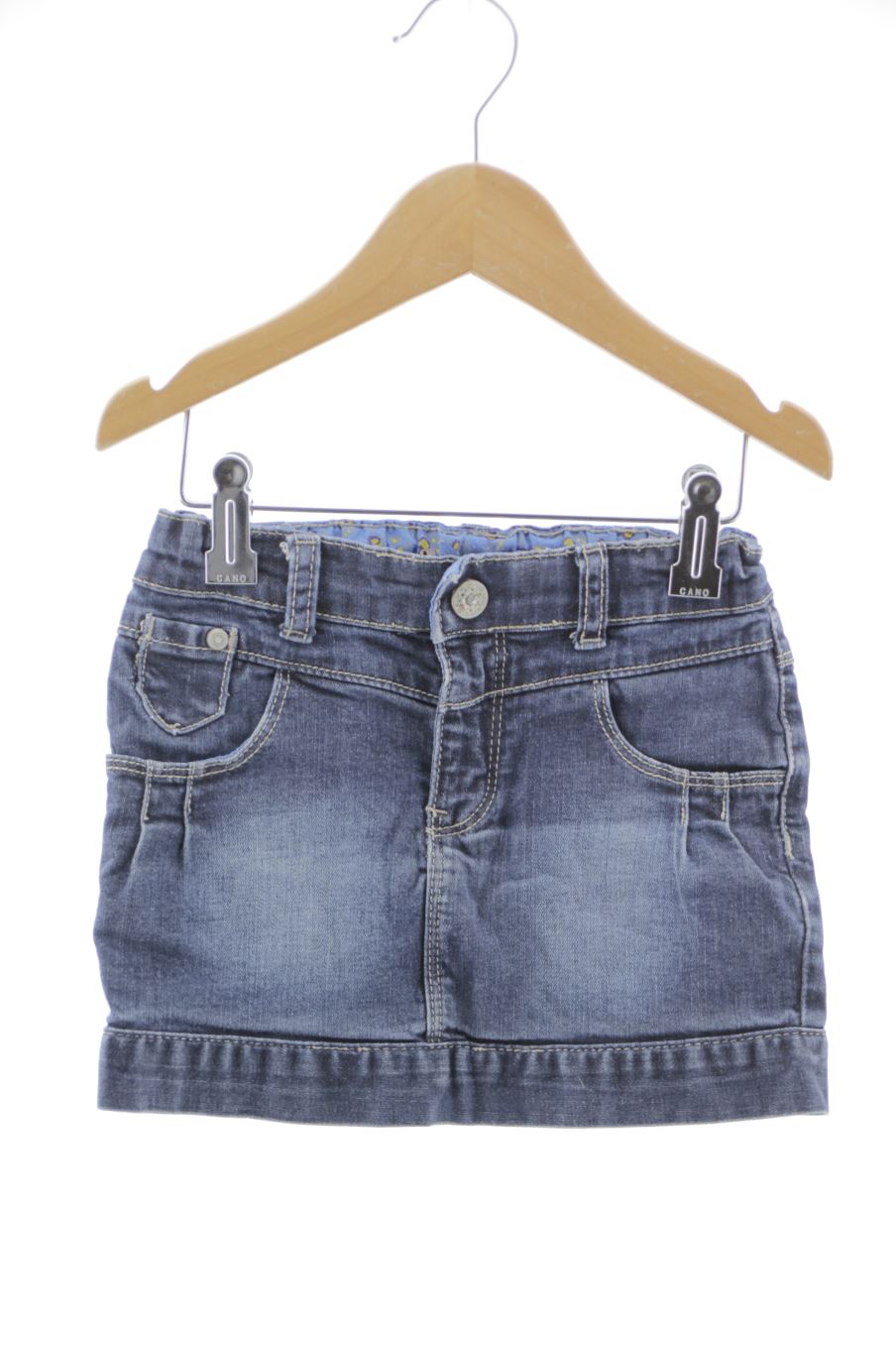 Falda de Lisa Rose de la talla 4 años de denim de segunda mano