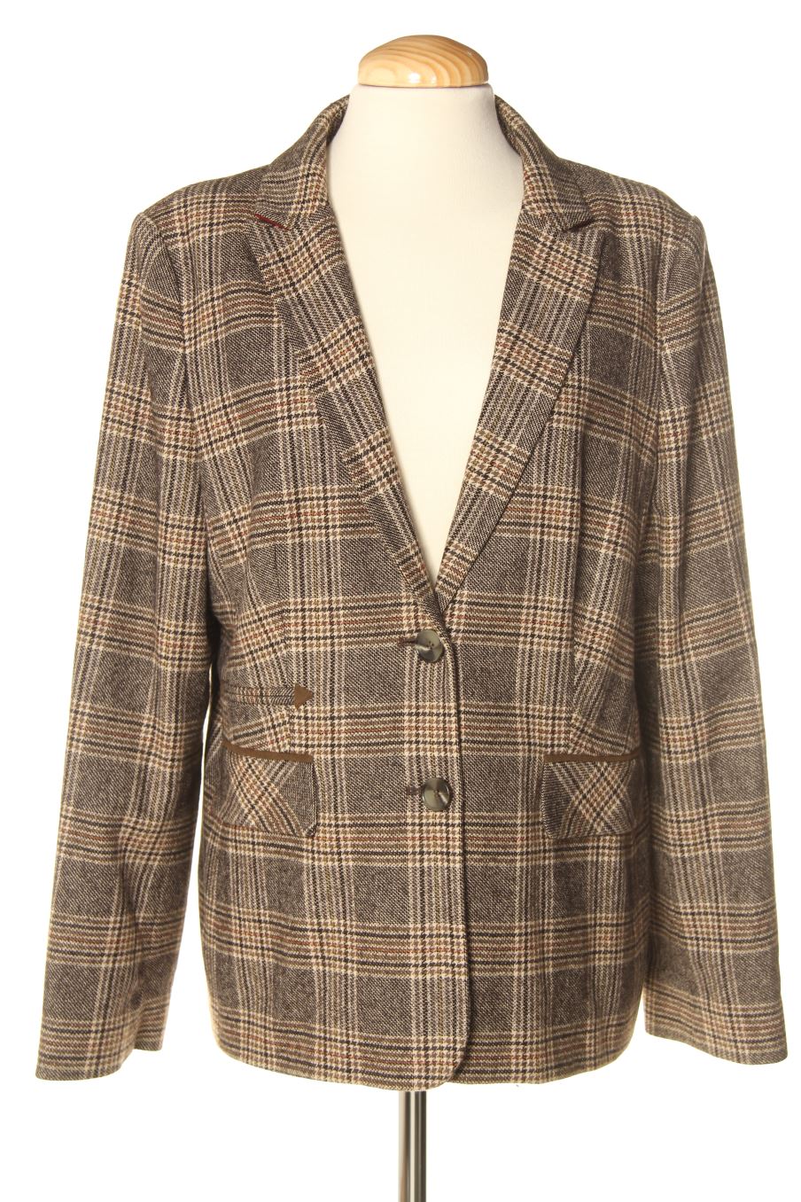 Blazer von Amitié Größe 46, Farbe Kariert, für