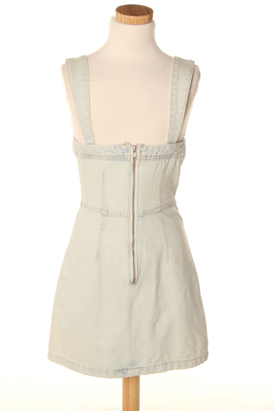 Robe casual Mango de la taille XS, de couleur bleu de denim