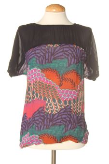 Blouse à manches courtes S Monsoon