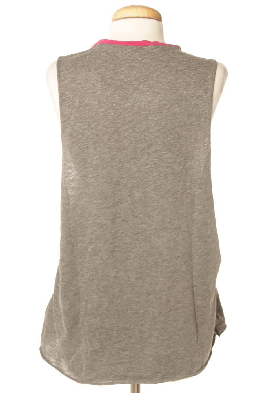Top sport Tezenis de la taille L, de couleur gris