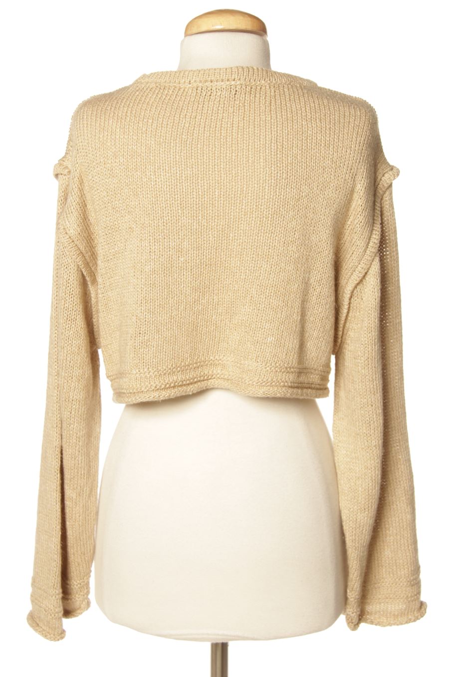 Pull Zara de la taille XS, de couleur beige