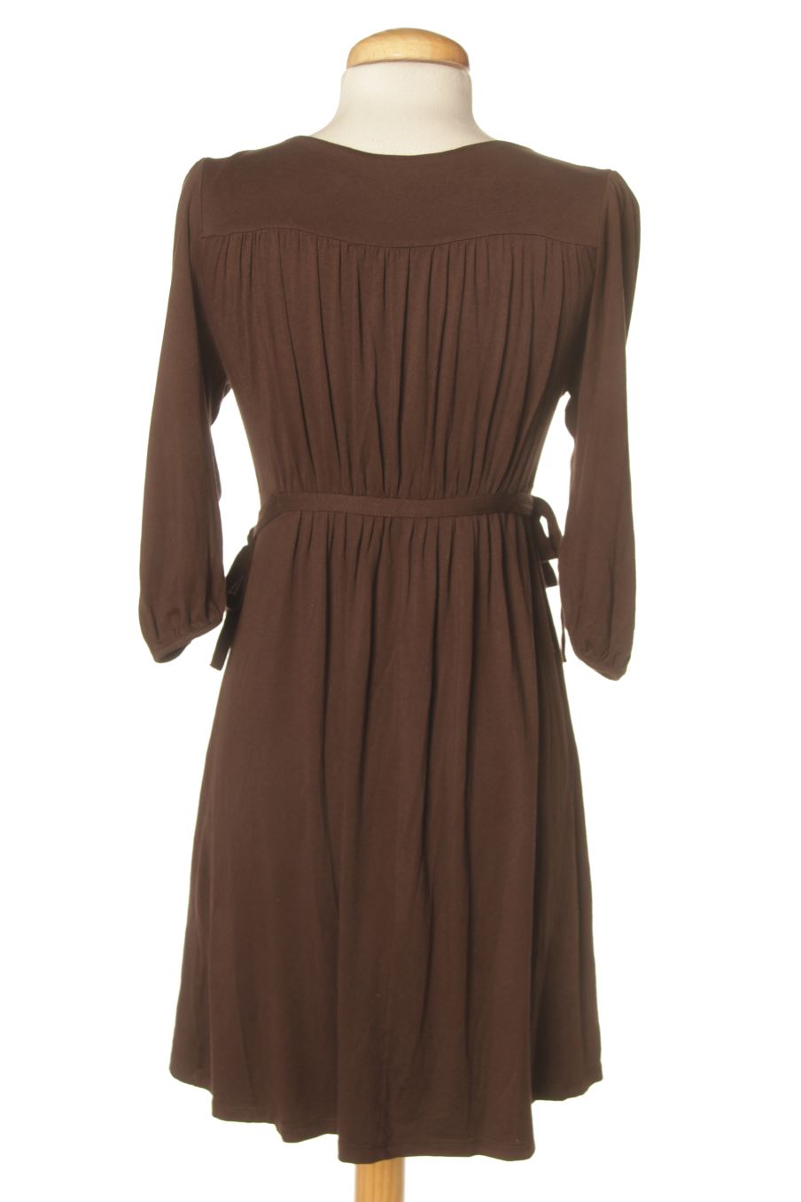 Robe casual Zara de la taille S, de couleur marron