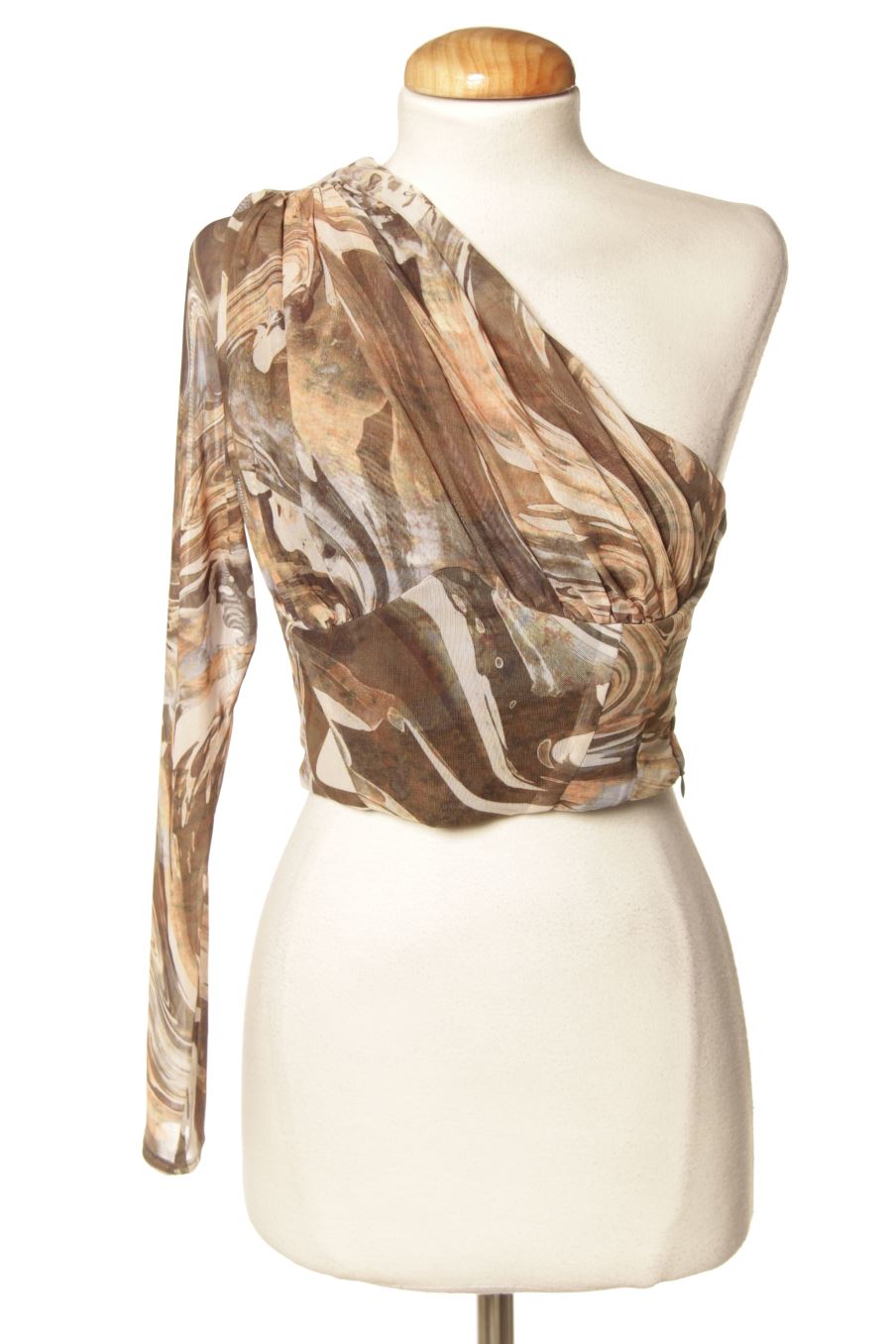 Top de Zara de la talla XS, de color estampado