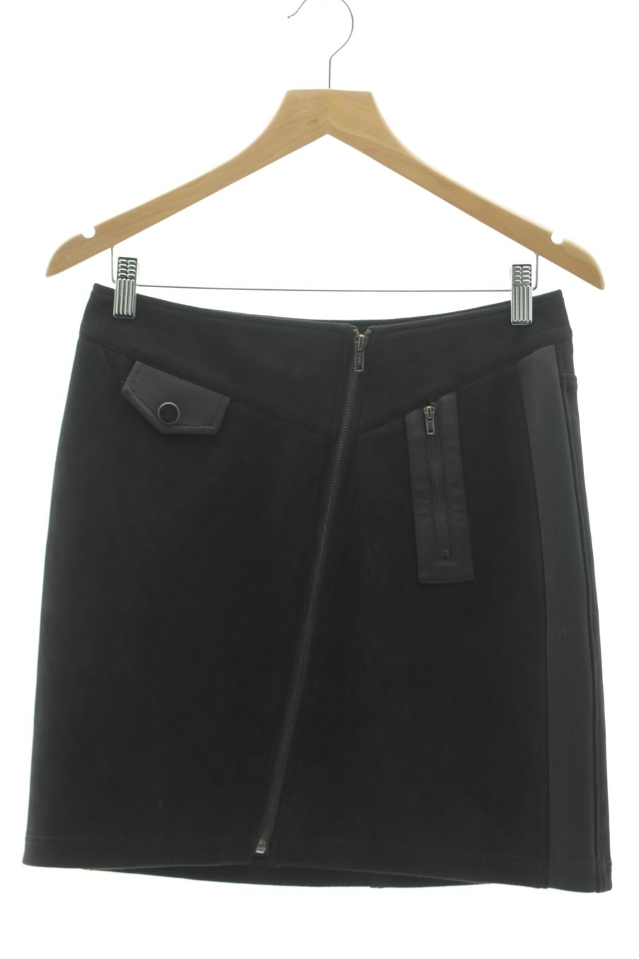 Jupe Huit Six Sept de la taille 38, de couleur noir