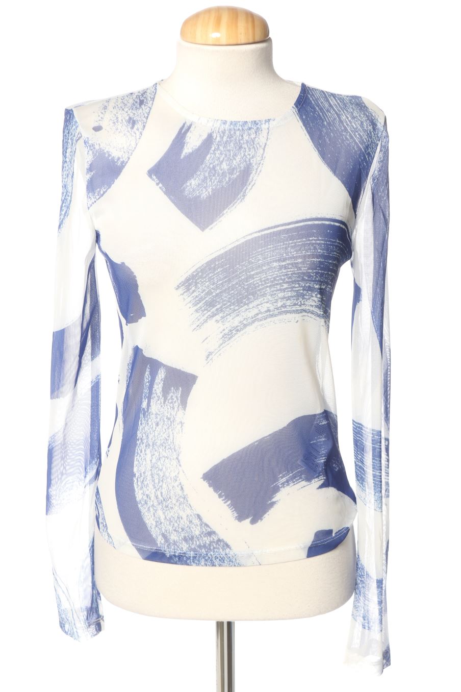 Blusa de manga larga de NA-KD de la talla M, de color estampado