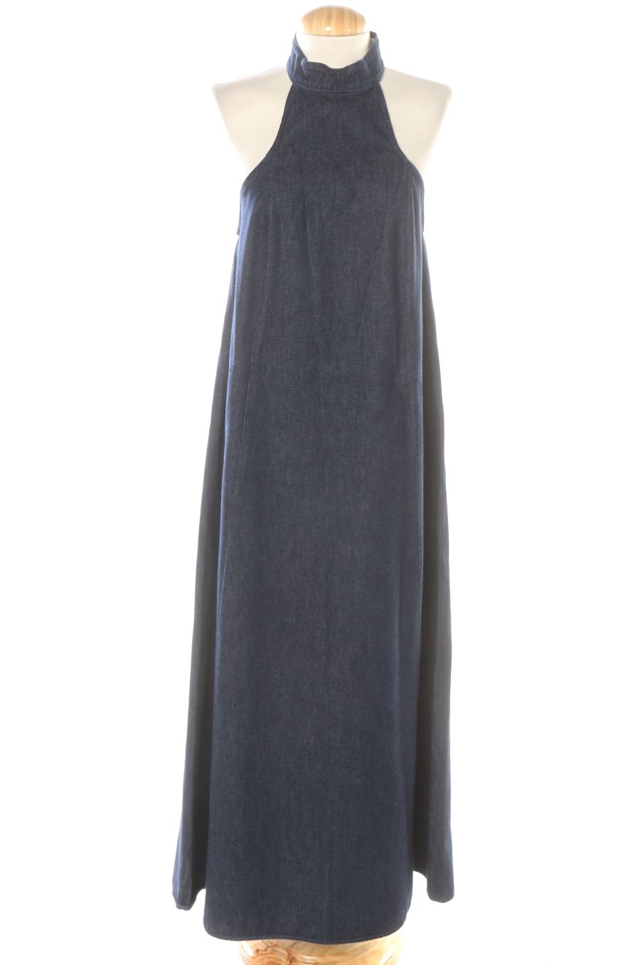 Robe casual Zara de la taille XS, de couleur bleu de denim