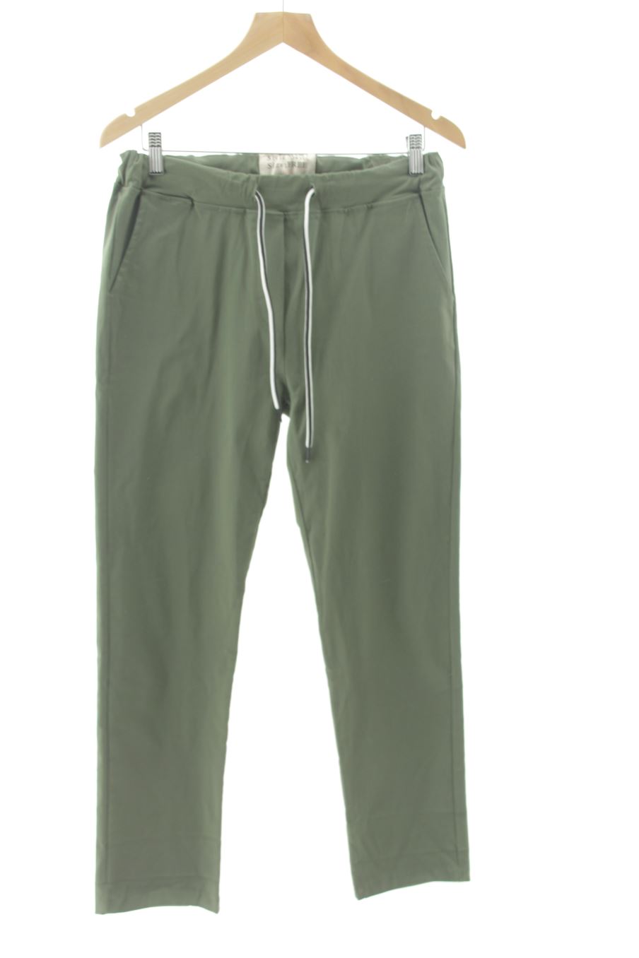 Pantalon Casual Made in italy de la taille XL, de couleur vert